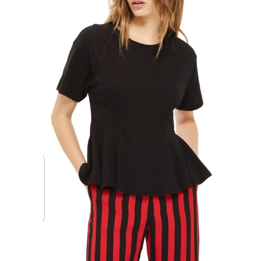 Topshop Peplum Tee